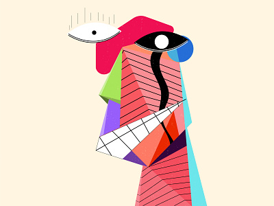 Abstract vector Character Illustration