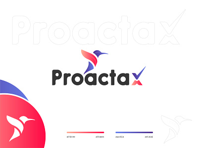 Proactax account accounting logo pink proactive professional purple logo purple red red logo reddish tax