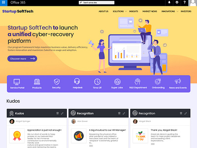 Landing page