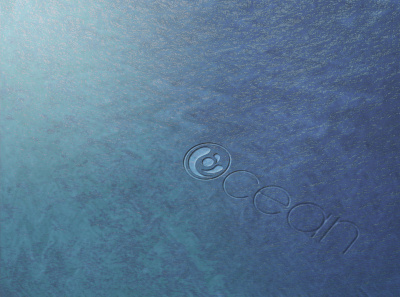 Ocean Logo branding illustration logo minimalistic ocean water