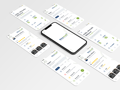 UI Design for a Mobile App app branding design graphic design illustration ui ux