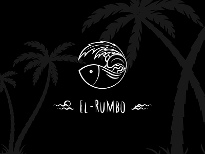 Logo Design for a Beach Resort branding design graphic design illustration logo vector
