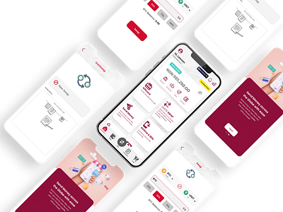 FOLIOWALLET MOBILE APP DESIGN app branding design graphic design ui ux