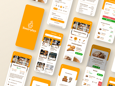 BakeryApp app bakery design designs ecommerce mcommerce mobile product design ui ux