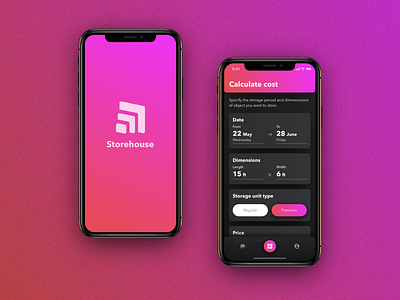 Storehouse - app concept