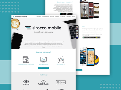 Sirocco Mobile Website