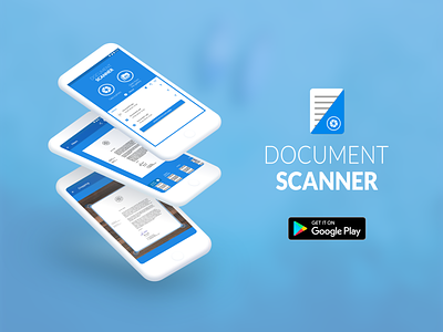 Document Scanner App app design designs document mobile product design scanner ui ux