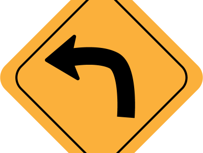 Curved Arrow Road Sign Icon curved arrow icons curver arrow icon free icon free icons icon icons