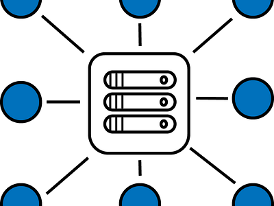 Data Network Icon