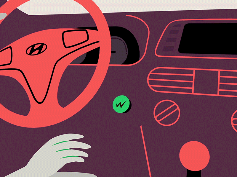 Bislett Car mixed media 3d aftereffects explainer framebyframe cellanimation 2d cartoon animation