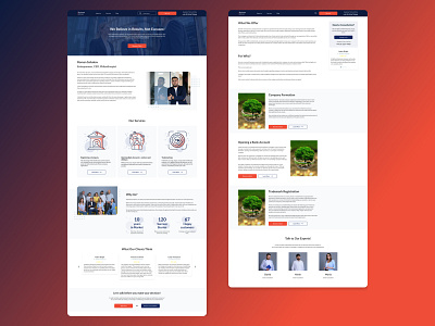 Design Case Study: Business Advisor sas ui ux web design