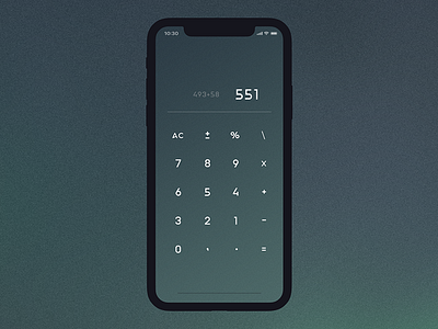 Calculator UI