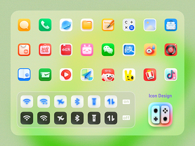 Icon Design icon illustration mobile theme vector