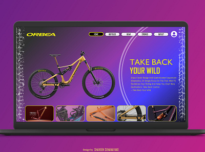 ORBEA Website 3d adobe adobe xd animation application bike branding design figma graphic design illustration logo motion graphics obera online ui ux vector xd
