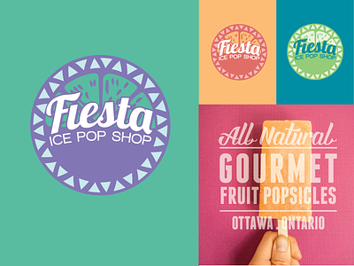 Fiesta Ice Pop Shop all natural fiesta fruit ice pops logo ottawa popsicles