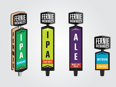 FBC taphandles brewery brewing company craft beer design illustration tap handles woodworking