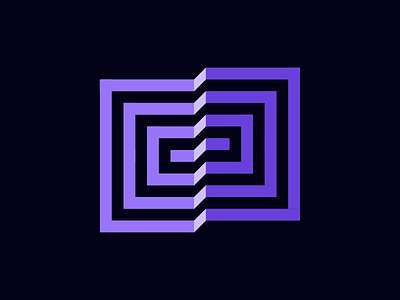 Maze icon maze minimal search symbol
