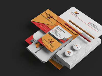 Expert Courier Ltd Branding Design 3d animation branding branding design business card design cap design design graphic design illustration logo logo design motion graphics profile design t shirt design ui vector