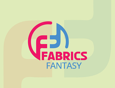 FABRICS FANTASY LOGO 3d animation branding branding design design graphic design illustration logo logo design logos motion graphics poster design print design social media design ui vector