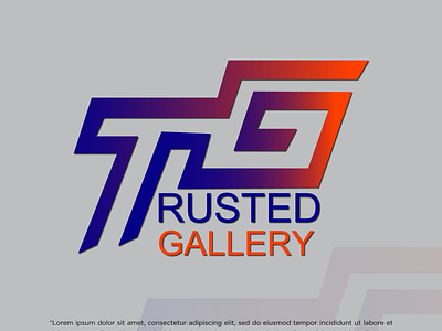 Trusted Gallery Logo 3d animation best logo branding branding logo design flashitpro graphic design illustration logo logo design logos minimal logo modern logo motion graphics ui vector