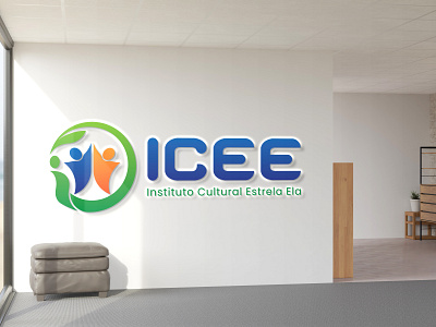 ICEE Instituto Cultural Estrela Ela - Logo Design