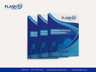 Flash IT Pro Brochure Design manual trifold flyer