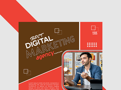 Digital Marketing Promotion Social Media Banner