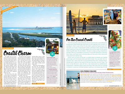 Endless Summer beach design editorial getaway layout magazine orlando orlando magazine publication summer travel typography vacation