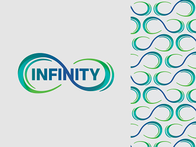 Infinity Logo brand mark branding design graphic design infinity logo logo mark loop pattern technology tupperware type typography vector