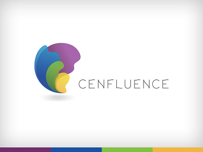 Cenfluence 2 art direction branding design graphic design illustration logo nautilus technology typography