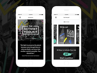 Lush | The Activist Toolkit Mobile activism activist hub content cosmetics fresh handmade hub lush mobile summit website