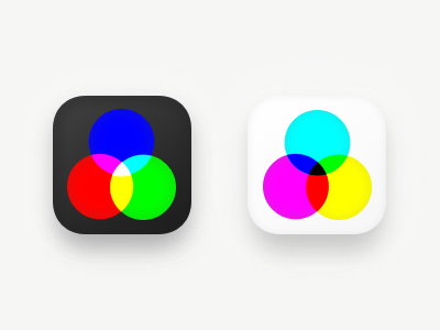 Colorful Day app cmyk color color model colorful colors graphics icon rgb