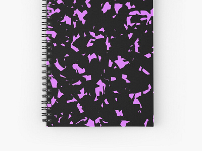 Heliotrope Purple Spiral Notebook camo camouflage gift gift ideas gift ideas for friends gift ideas for her gift ideas for him heliotrope ideas lined notebook purple seamless spiral vector violet