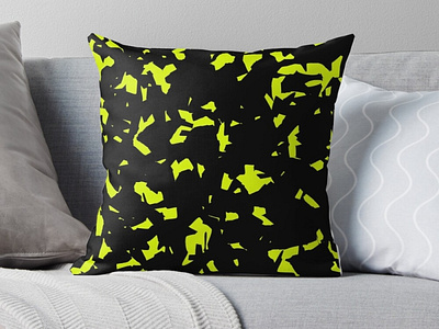 Seamless Pattern Throw Pillow