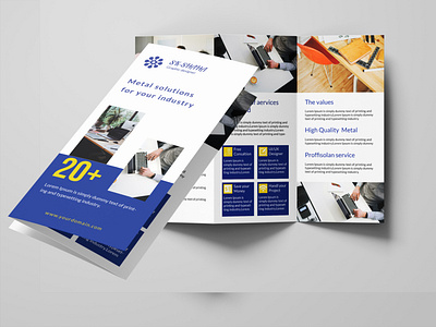 Business Brochure trifold brochure