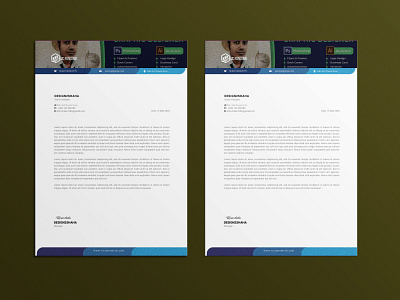 Letterhead Design print