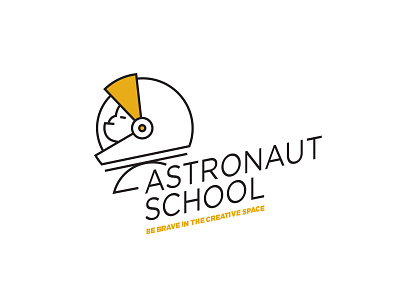 Dribbble7 astronaut astronaut school banana flavored space ice cream be brave hold your breath monkey space space monkey