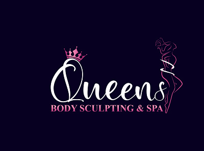 Queens Body & Beauty app branding design graphic design icon illustration logo minimal typography ui ux vector web