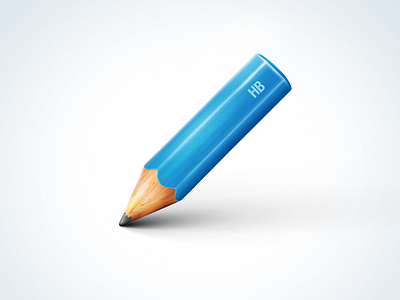 Pencil blue hb pencil