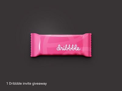 Dribbble Invite candy dribbble invite