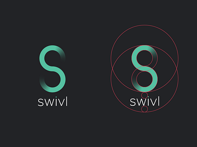 Swivl Symbol Update golden ratio grid logo symbol