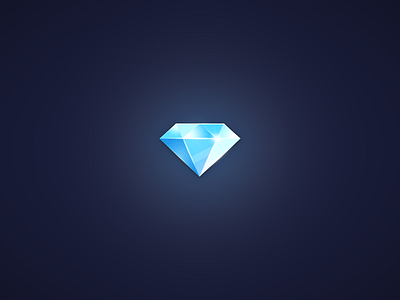 Diamond blue diamond gem light photoshop