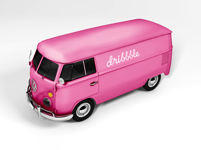 dribbble car