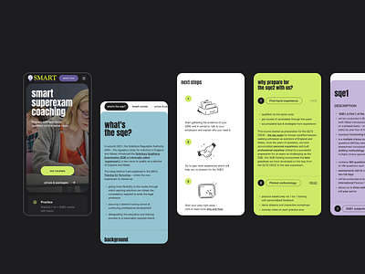 OSCEsmart • Web • Mobile mobile responsive site ui ux web web design