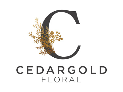CedarGold Logo branding identity logo