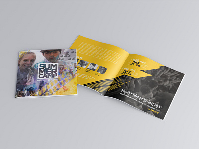 Custom Summer Camp Brochure branding brochure identity