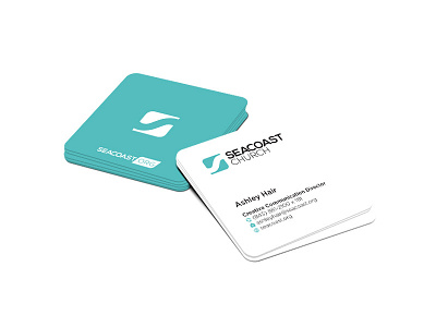 Seacoast Church Business Cards branding identity