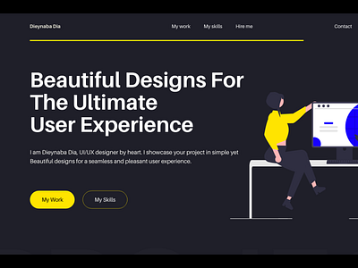 My Portfolio https://dieynabadia.myportfolio.com/ design graphic design ui