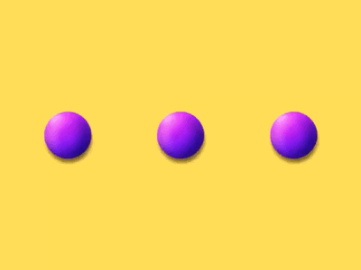 Sticky Balls Loop Motion Graphics
