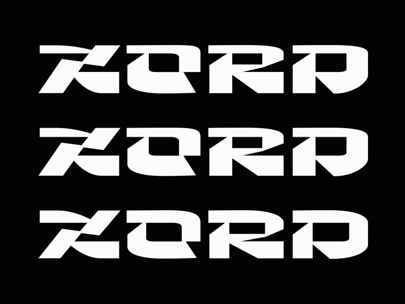 ZORD Typeface